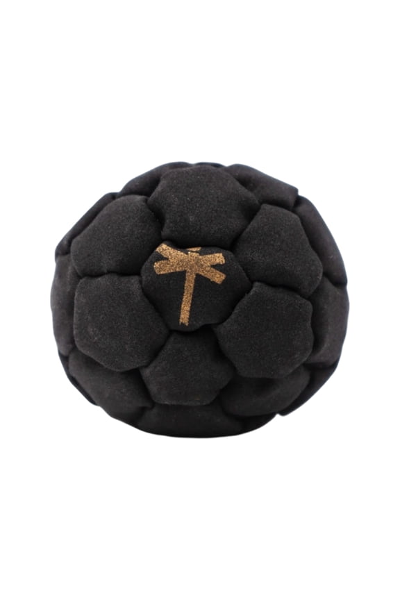 Hitchhiker 42-Panel Midnight Sand Filled Footbag, Soft Durable Handmade Kick Sack Footbag Sack, Purified Sand Filled Kick Sack for All Age, Indoor Outdoor Footbag Game Relief Fidget Tool