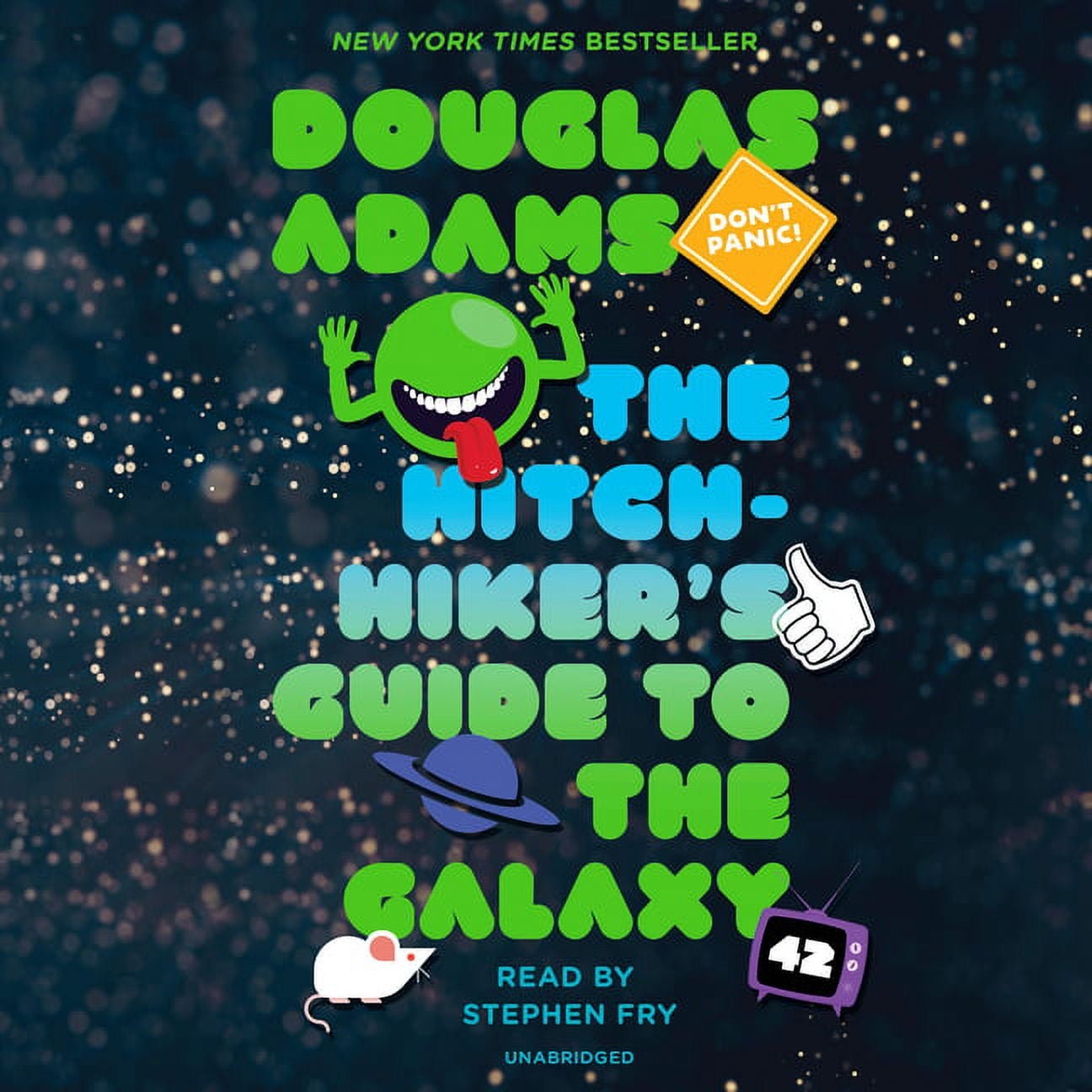 DON'T PANIC 1.25 Button Hitchhiker's Guide to the Galaxy HHGG Alien Comedy  SF