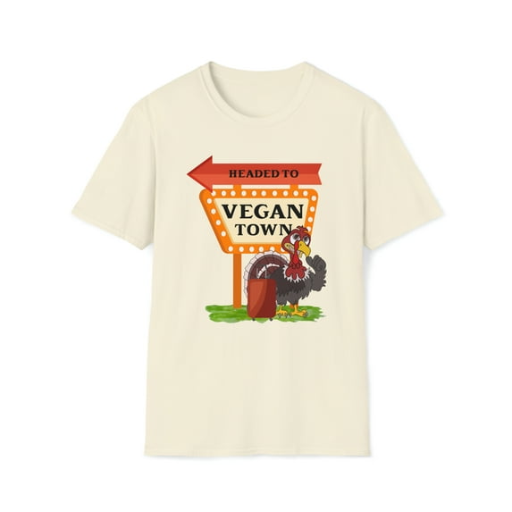 Hitchhiking Turkey, Gildan Unisex Softstyle T-Shirt, Graphic Tee, S-3XL