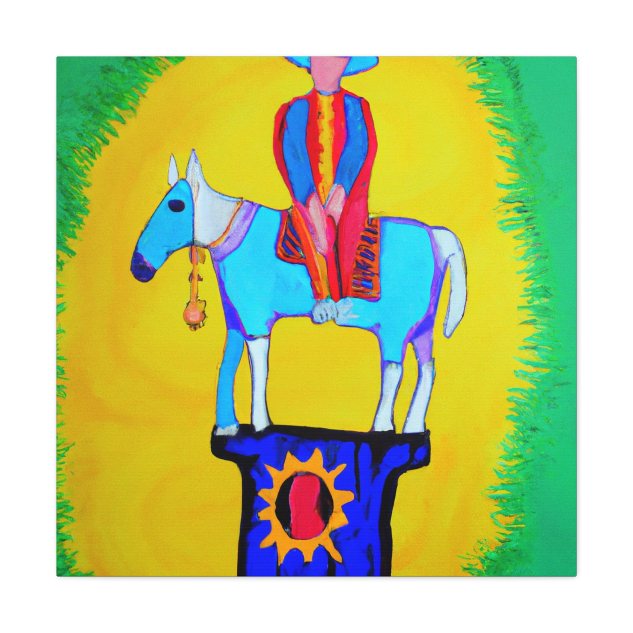 Hitching Post Canvas