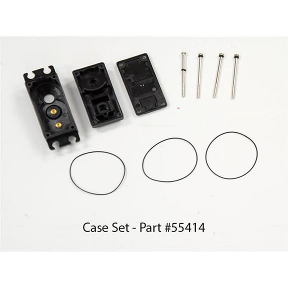Hitec Plastic/Aluminum Case Set For Hs-7955Tg, Hs-7954Sh