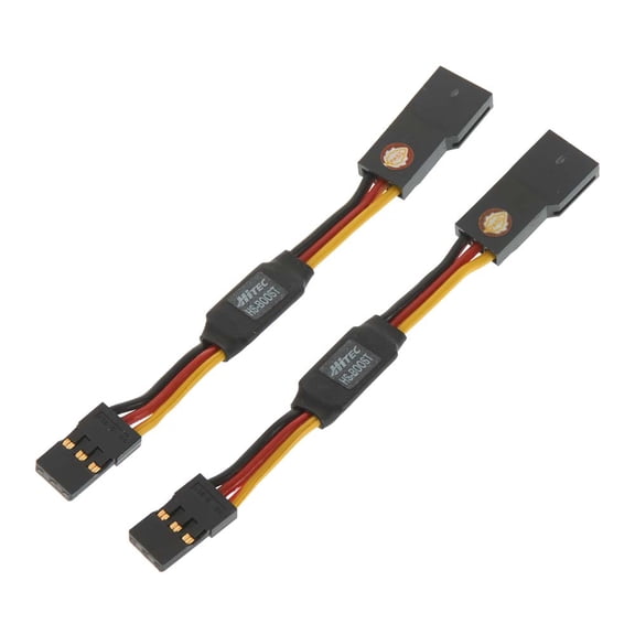 Hitec RCD Inc 4 Servo Signal Line Booster Set HRC58496