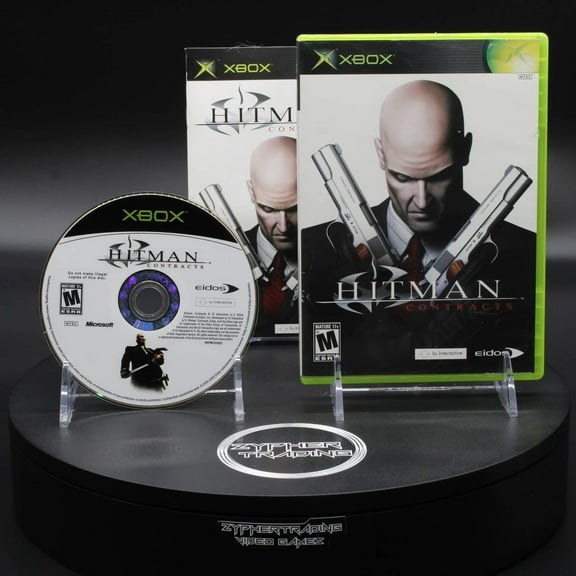 Restored Hitman: Contracts Microsoft Xbox 2004