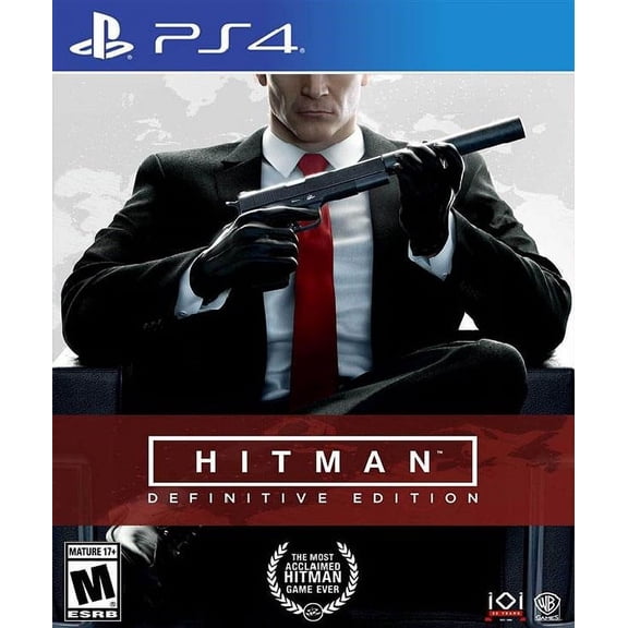 Restored Hitman: Definitive Edition PlayStation 4 Action & Adventure Video Game