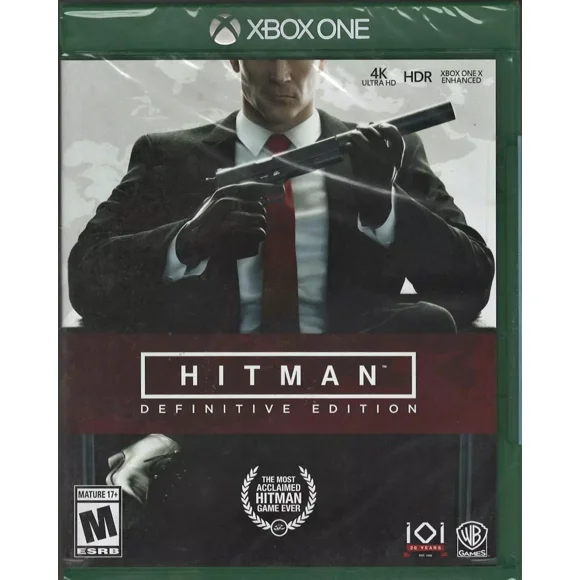 Hitman: Definitive Edition Xbox One (Brand New Factory Sealed US Version) Xbox O