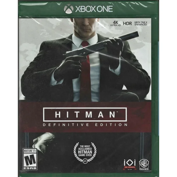 Hitman: Definitive Edition Xbox One (Brand New Factory Sealed ) Xbox O