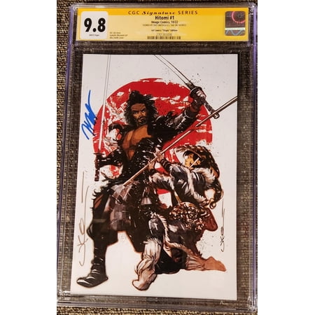 Hitomi #1 Image Comics2022 Signed CGC 9.8 Graded Comic Book