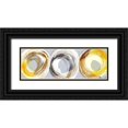 thumbnail image 1 of Hitomi, Naoki 32x14 Black Ornate Wood Framed with Double Matting Museum Art Print Titled - Maru II, 1 of 4