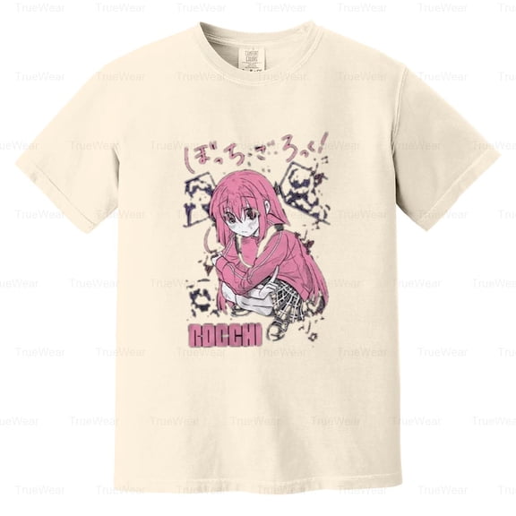 Hitori Gotou, Bocchi The Rock, Kawaii, Yamada, Nijika, Ijichi, Anime Comfort Color T-Shirt Unisex, up to 4XL