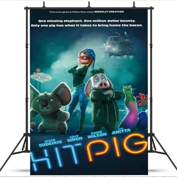 Hitpig school Background Wall Decor Taspestry Poster Banner Backdrop Party Supplies