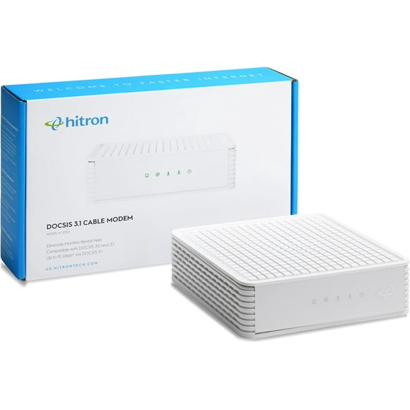 Hitron CODA DOCSIS 3.1 Cable Modem, Certified for Xfinity, Spectrum, more