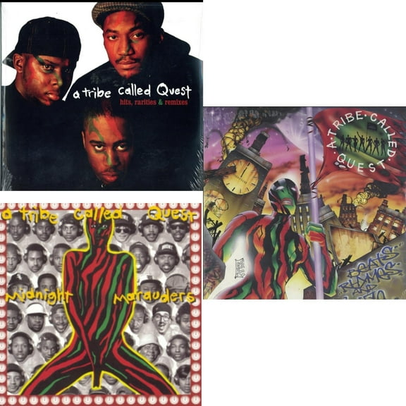 Hits, Rarities & Remixes & Midnight Marauders & Beats Rhymes & Life [LP Vinyl Bundle]