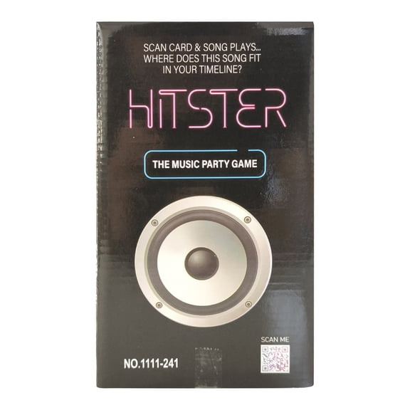 Hitster Music Guessing Card Game for Parties, 2-10 Players Ages 16+, Fun Family & Adult Board Game with Decades of Music Trivia