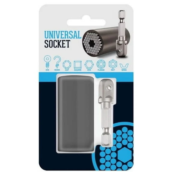 Hitt Brands Universal Socket Wrench Set with Adapters - Walmart.com