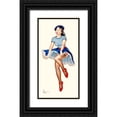 thumbnail image 1 of Hitte, Patrick 11x18 Black Ornate Wood Framed with Double Matting Museum Art Print Titled - Titi, 1 of 4