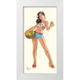 thumbnail image 1 of Hitte, Patrick 14x24 White Modern Wood Framed Museum Art Print Titled - Juanita I, 1 of 4
