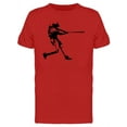 thumbnail image 1 of Hitter Swings Bat T-Shirt Men -Image by Shutterstock, Male x-Large, 1 of 2
