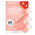 thumbnail image 1 of Hitworker 24pcs Hydrocolloid Pimple Patches - Salicylic Acid Acne Patches for Sensitive Skin, 1 of 6
