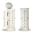 Free Shipping! Hives & Honey Bailey Round Free Standing Jewelry Armoire ...