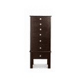 thumbnail image 1 of Hives & Honey - Crystal Standing Women's Wood Jewelry Armoire - Espresso, 1 of 8