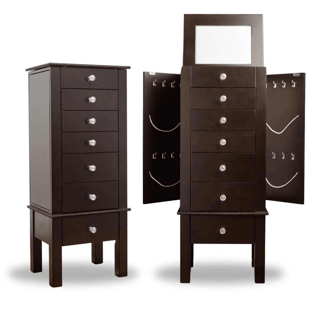 Girls standing jewelry box discount