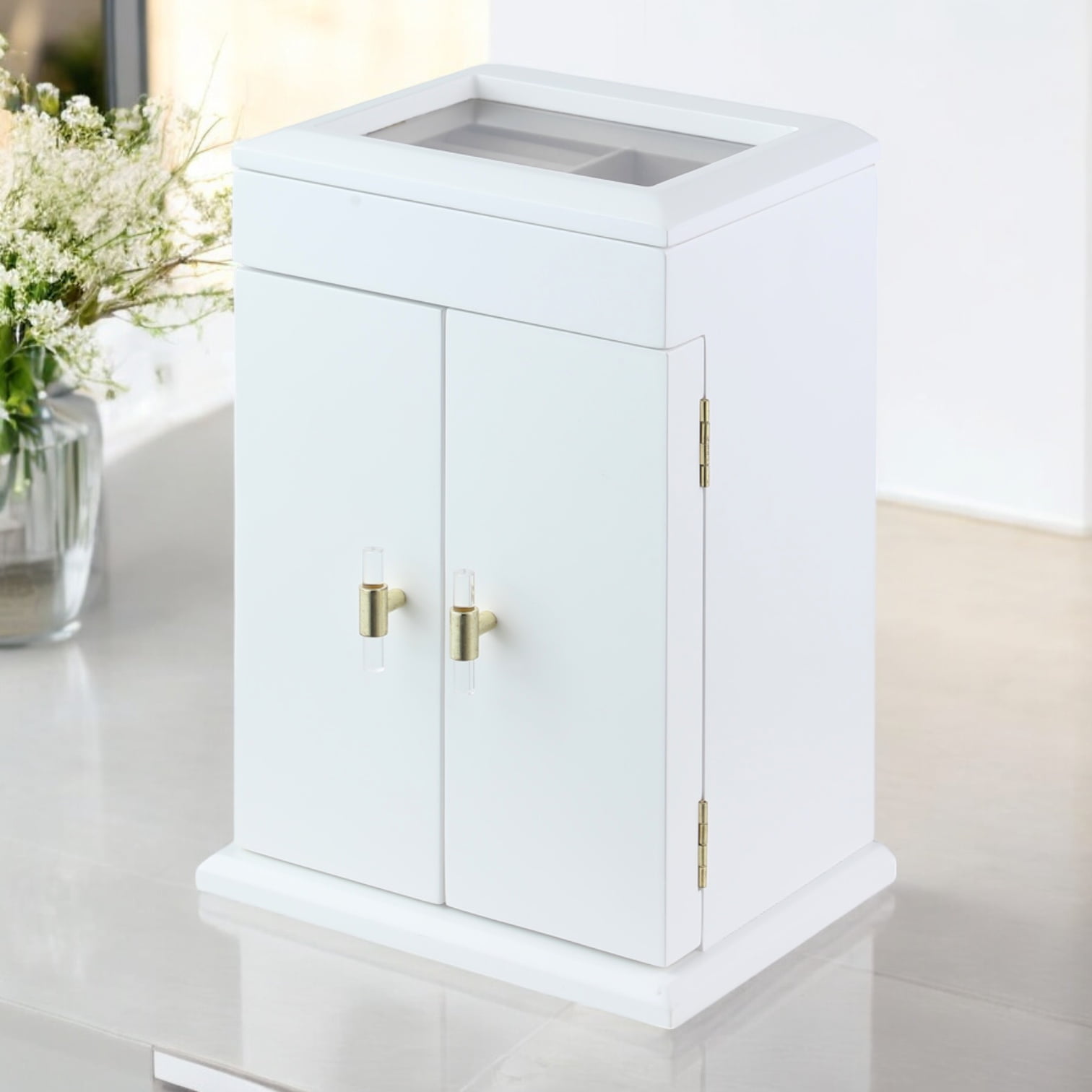 HIVES AND HONEY Hives & Honey - Lina White Jewelry Chest