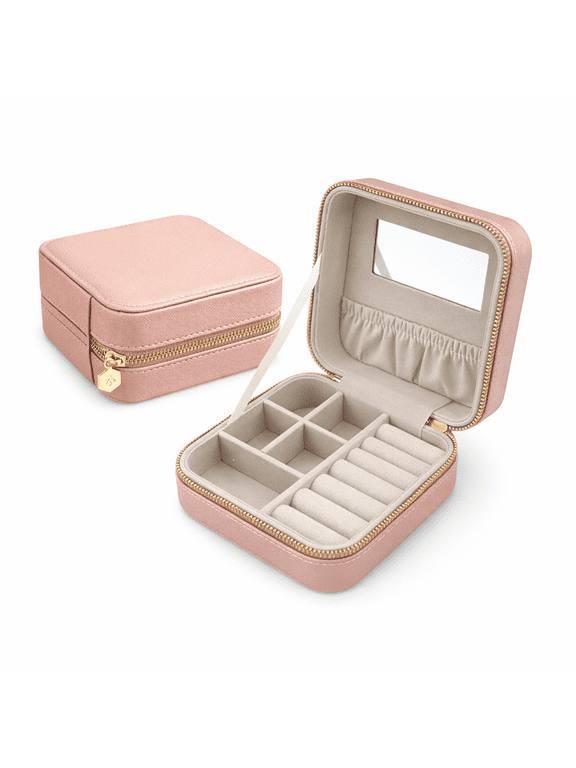 Hives & Honey Women's Blush Mya Compact Jewelry Travel Case