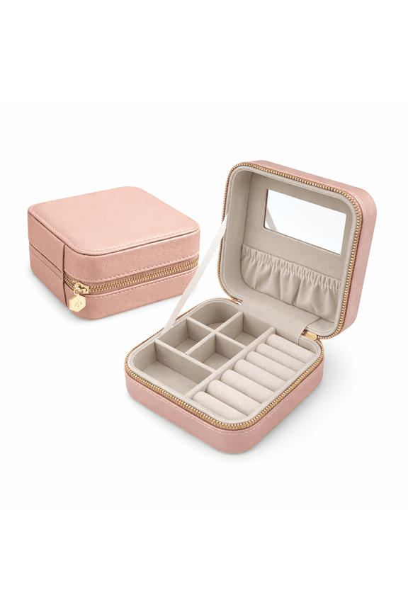 Hives & Honey Women's Blush Mya Compact Jewelry Travel Case
