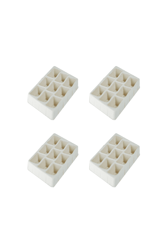 Hives & Honey Women's Earring Tray Inserts for Jewelry Storage and Organization, Set of 4