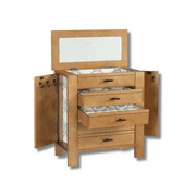 Hives and Honey Emma Wood Jewelry Chest for Women