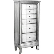 Hives and Honey Natalie Standing Jewelry Armoire - Antiqued Silver