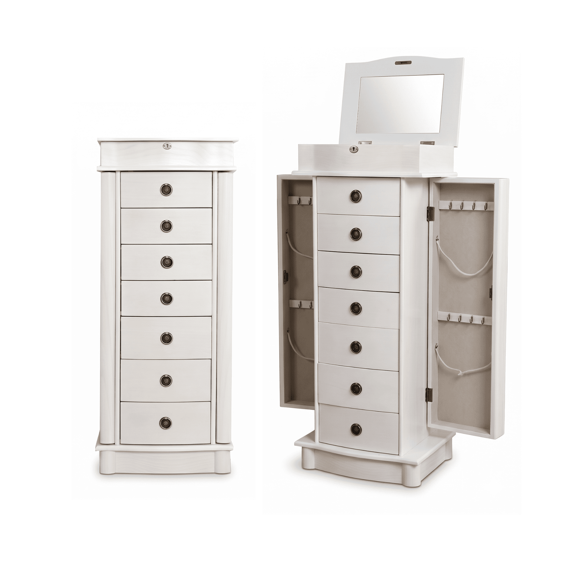 Hives and Honey Nora Traditional Jewelry Armoire with Locking