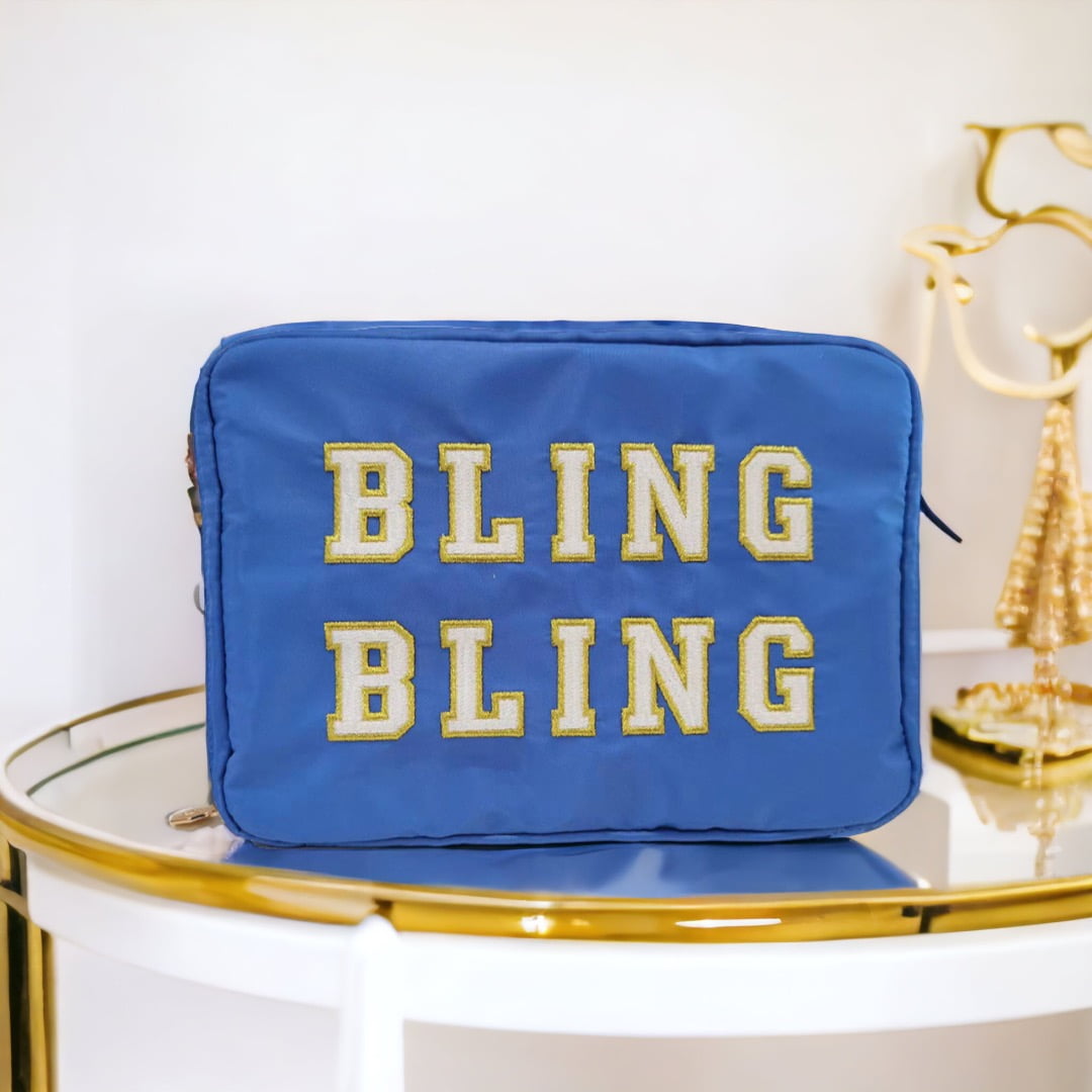 Hives and Honey Women's Bryn Nylon Jewelry Accessory Travel Pouch with