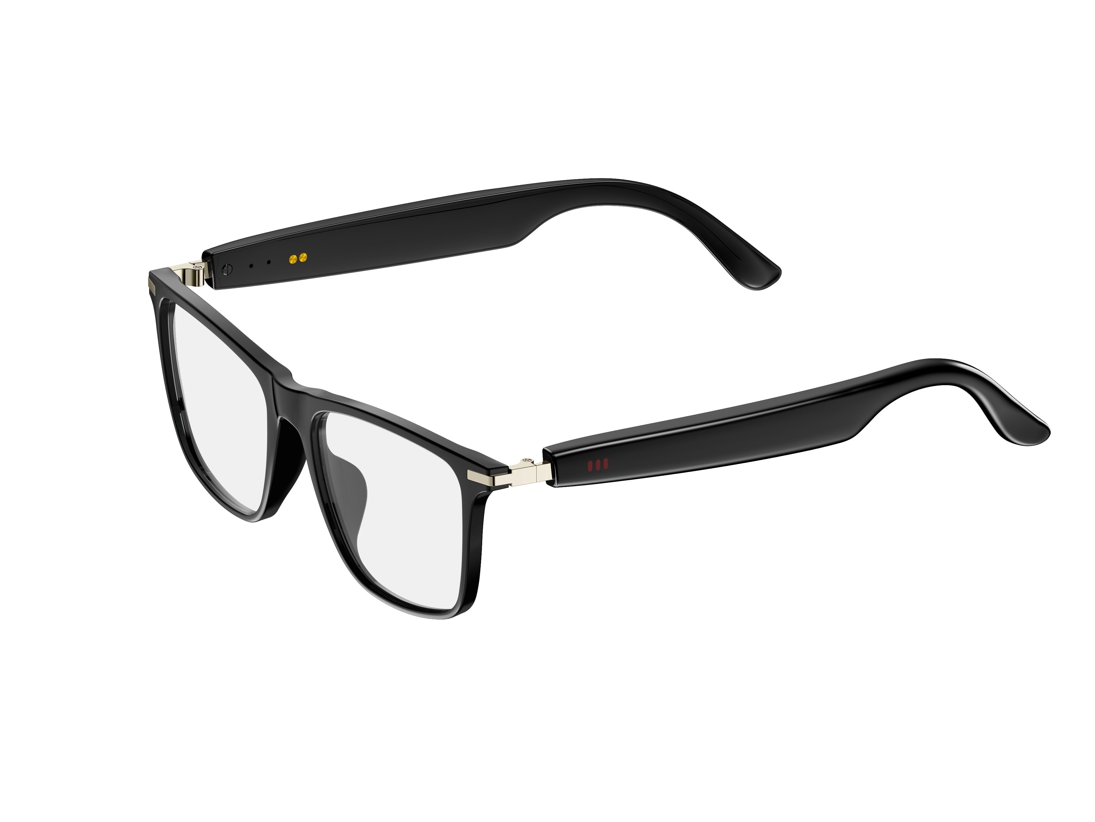 AI Smart Glasses with Open-Ear Audio, Bluetooth 5.4, 6H Playback, Hands-Free Calls, Translation Assistant – UV400 Sunglasses for Travel & Daily Wear