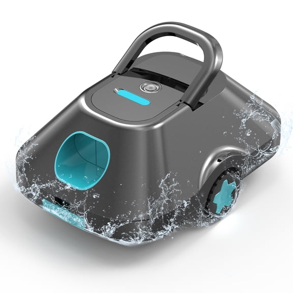 Hivroo Cordless Robotic Pool Cleaner, Automatic Pool Cleaner,Pool Vacuum for Above Ground & Inground Pools