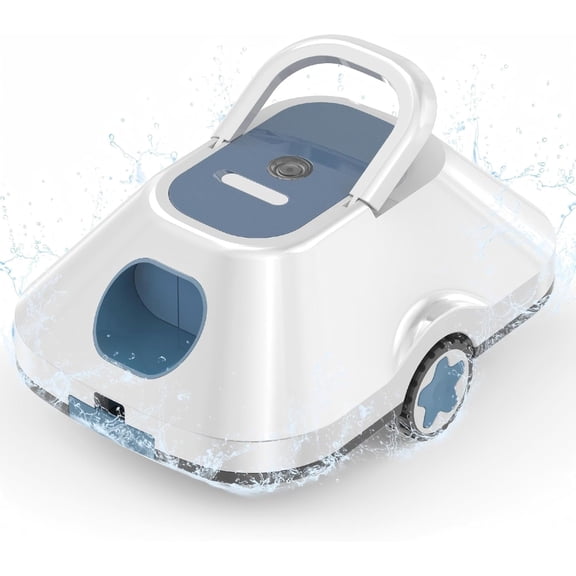 Hivroo Cordless Robotic Pool Cleaner, Automatic Pool Cleaner,Pool Vacuum for Above Ground & Inground Pools