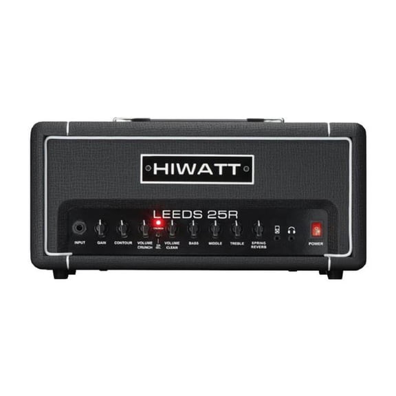 Hiwatt LEEDS25RH-U 25W Guitar Practice Amplifier Head with Reverb