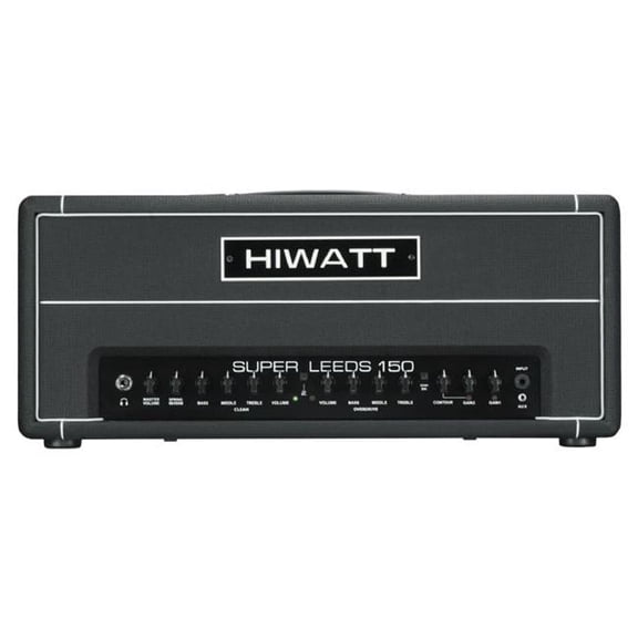 Hiwatt SLEEDS150RH-U Super Leeds 150R Head 150W 2 Channel Guitar Amplifier Head with Spring Reverb