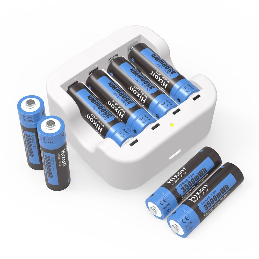 Panasonic eneloop Advanced Individual Cell Battery Charger Pack with 4 AAA  eneloop 2100 Cycle Rechargeable Batteries Included PKKJ17M3A4BA - The Home