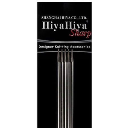 HiyaHiya 8 inch Sharp Double Pointed Needles (Set of 5) Size US 7 (4.5mm) HISSTDP8-7
