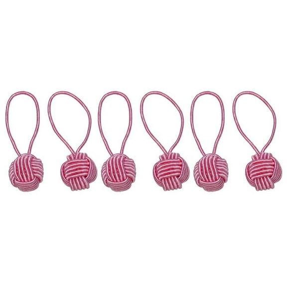 HiyaHiya Yarn Ball Stitch Markers PINK (6 pack)