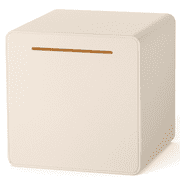 Hizgo 6 Assemble Piggy Bank For Adults/Kids, Must Break To Open Coin Bank, Unopenable Money Saving Box, Assemble ABS Plastic Money Saving Box 6 inch, White