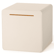 Hizgo Piggy Bank for Adults Kids Must Break to Open, Assemble ABS Plastic Money Saving Box (6 inch, White)