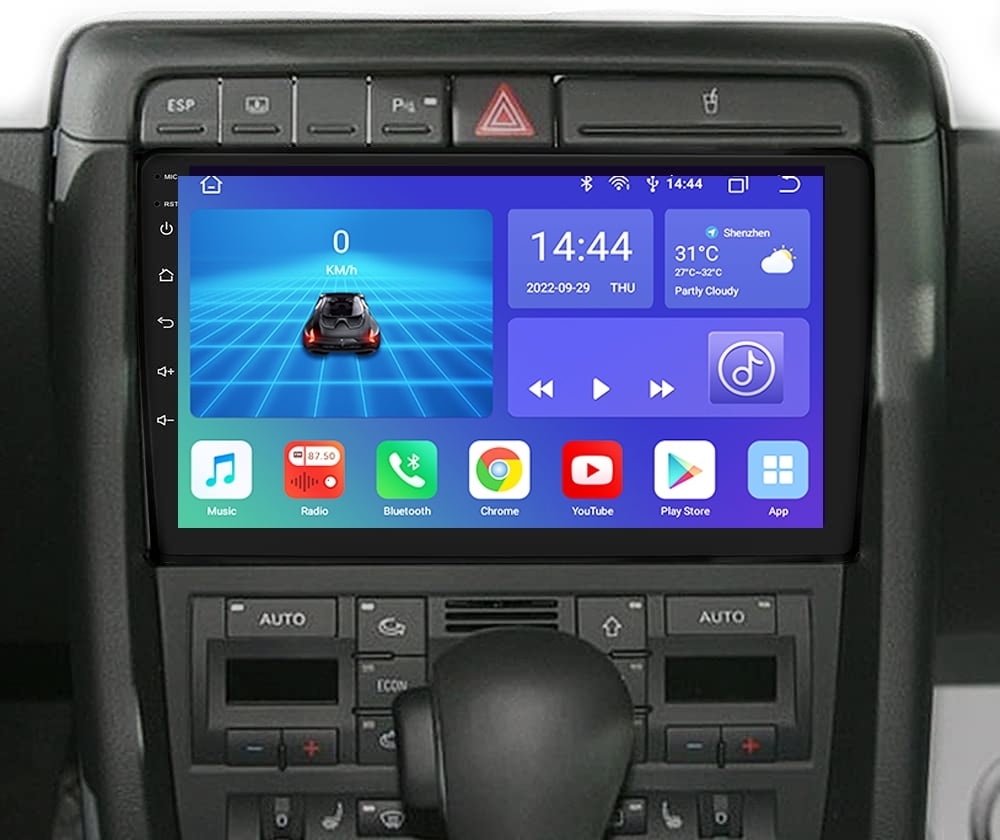 2 Din Car Radio for Audi Q5 2008 - 2017 Android 12 Multimedia Video Player  GPS 4G Carplay Autoradio 2K QLED DSP Head Unit Stereo
