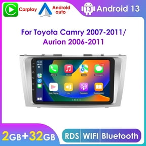 Hizpo Android 13 Bluetooth Apple CarPlay 2+32GB Wifi AUX 9" Touch Screen Car Stereo Radio Head Unit Multimedia GPS Navigation Player In Dash For Toyota Camry 2007 2008 2009 2010 2011