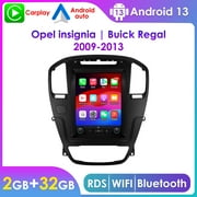 Hizpo Apple CarPlay Android 13 Bluetooth 2+32GB Wifi RDS 9.7 Car Stereo Radio Head Unit Multimedia GPS Navigation Player For Buick Regal 2009 2010 2011 2012 2013