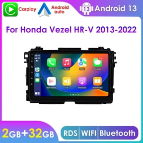 Hizpo Bluetooth Android 13 Car Stereo Radio For Honda Vezel HR-V 2013 2014 2015 2016 2017 2018 2019 2022 Apple CarPlay WiFi AUX 2+32GB Head Unit Multimedia GPS Navigtion Player In Dash