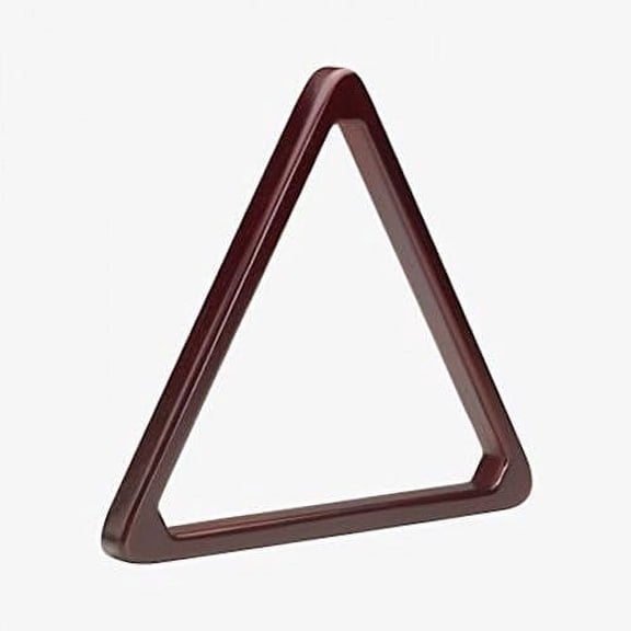 Hj Heavy Duty Billiards 8 Wooden Pool s Rack Triangle Holder - Cherry