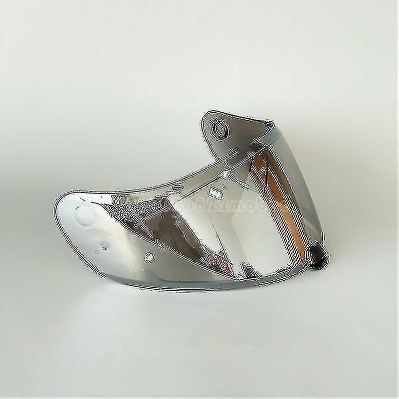 Visière De Remplacement Pour Casque Moto HJC C70, FG-17, IS-17 - Teintée Argent Chromé - PC Résistant