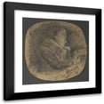 thumbnail image 1 of Hjalmar Söderberg 15x15 Black Modern Framed Museum Art Print Titled - Aunt, 1 of 5